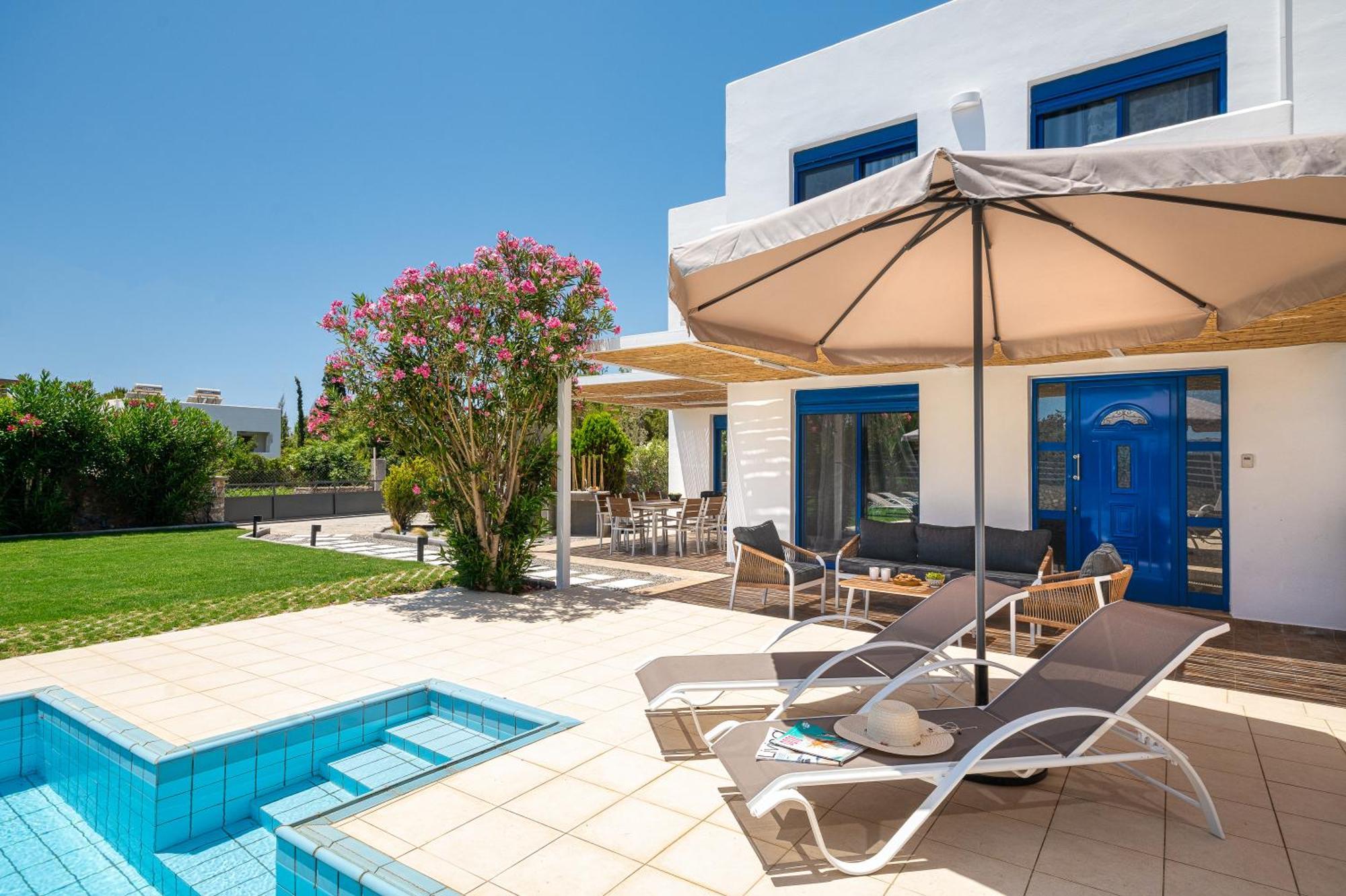 Villa Mariani II - In Lothiarika, Newly Renovated June 2024, Private Pool, Lindos 10 Min, Beach 120M Лардос Екстер'єр фото