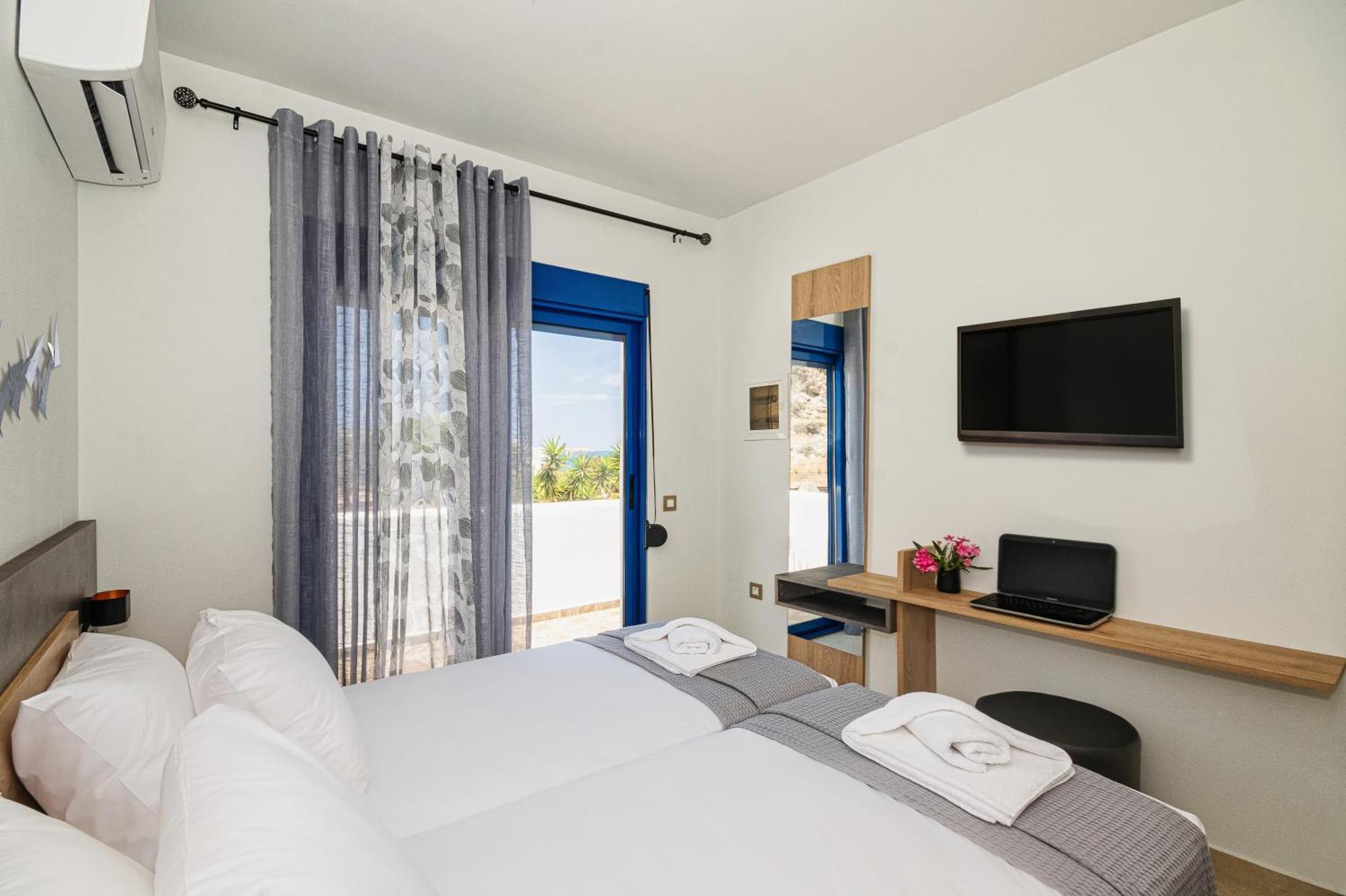 Villa Mariani II - In Lothiarika, Newly Renovated June 2024, Private Pool, Lindos 10 Min, Beach 120M Лардос Екстер'єр фото